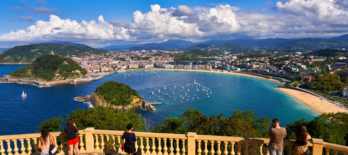 La playa de la Concha. Una de las más premiadas del mundo