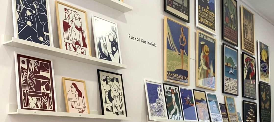 Ruta de las tiendas con arte