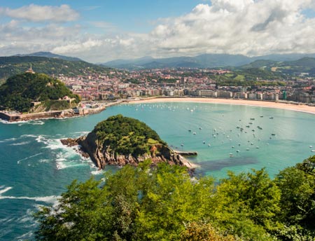 Donostia desde el Monte Igeldo