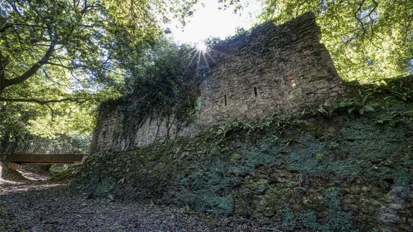 Entrance to the old Ametzagaina fort