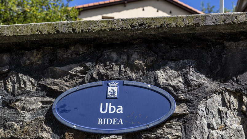 Uba bidearen markatzailea