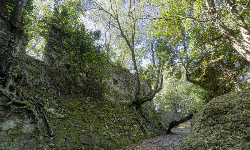 The old Ametzagaina Fort