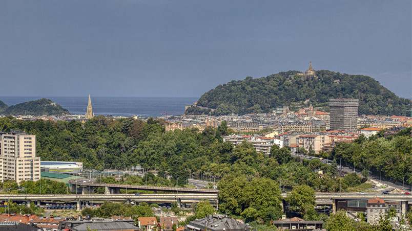 Vues depuis le Belvédère d'Ametzagaina