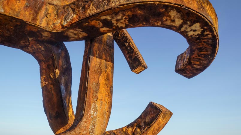 Escultura Peine del Viento