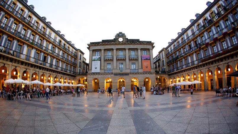 Vista general de la Plaza de la Constitución