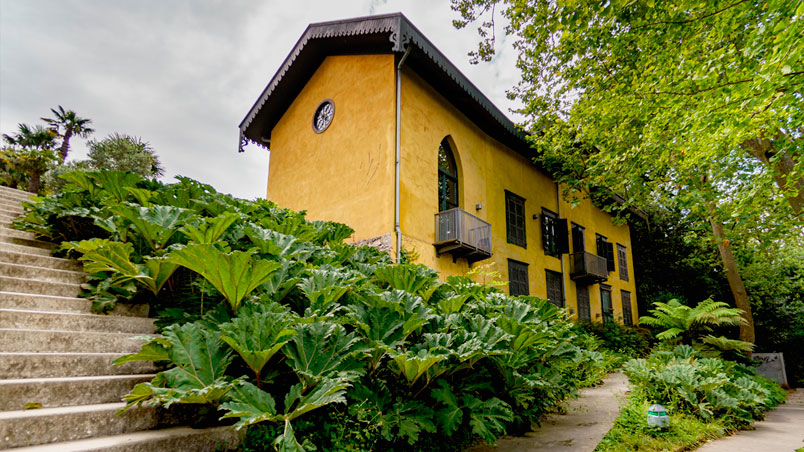 Edificio de cocinas