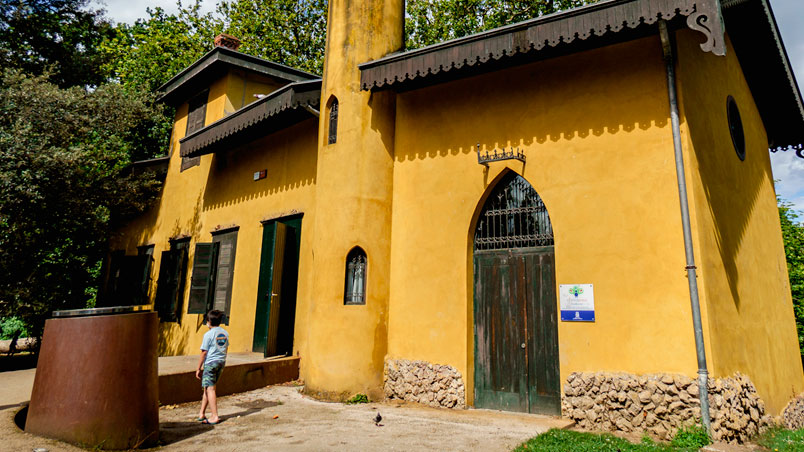 Entrance to the chapel