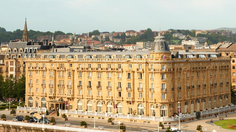 Vista del Hotel María Cristina