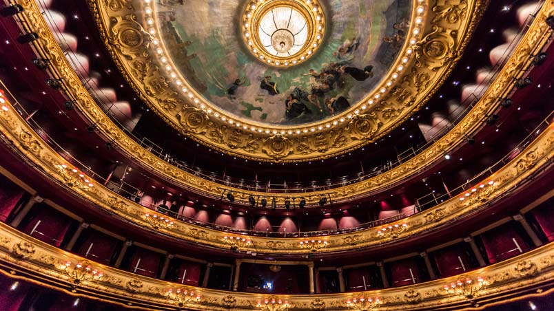 Bóveda del Teatro Victoria Eugenia