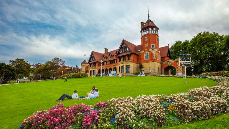 Exterior y jardines del Palacio Miramar