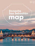 Tourist map San Sebastian