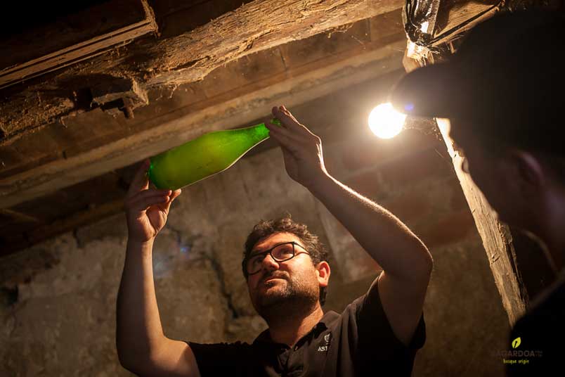botella sidra