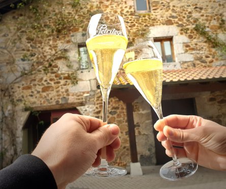 Dégustation de cidres guidée et expérience gastronomique à la cidrerie Petritegi
