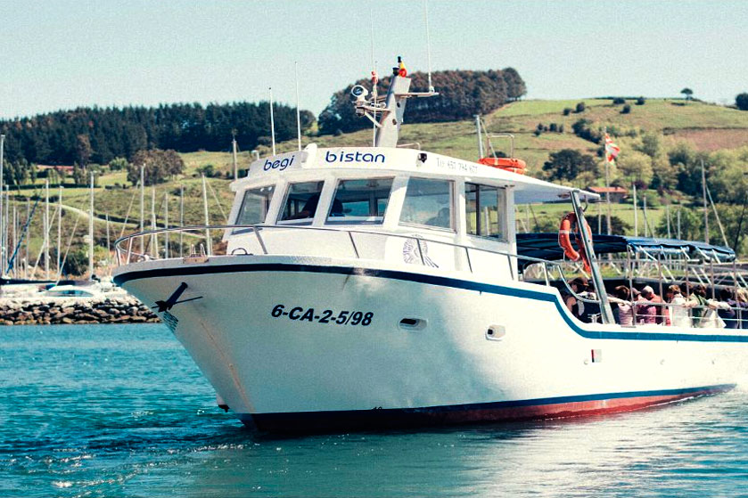 boat trip zumaia