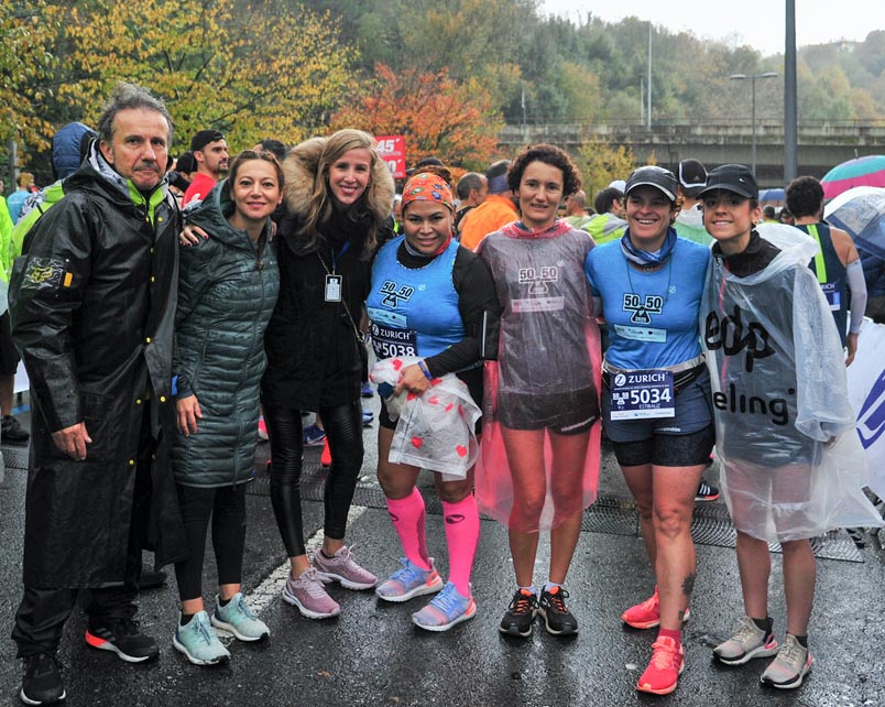 the 6 women participants in this year's challenge: Olimpia Corpuera, Carmen Martin, Miri Perez, Ane Alberdi, Elisabet Milan and María Rodríguez