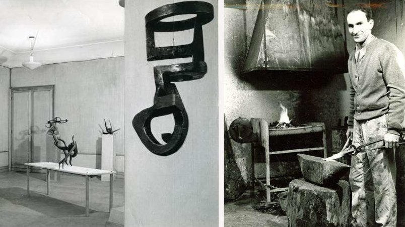 chillida expo hierro