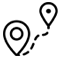 Distance icon