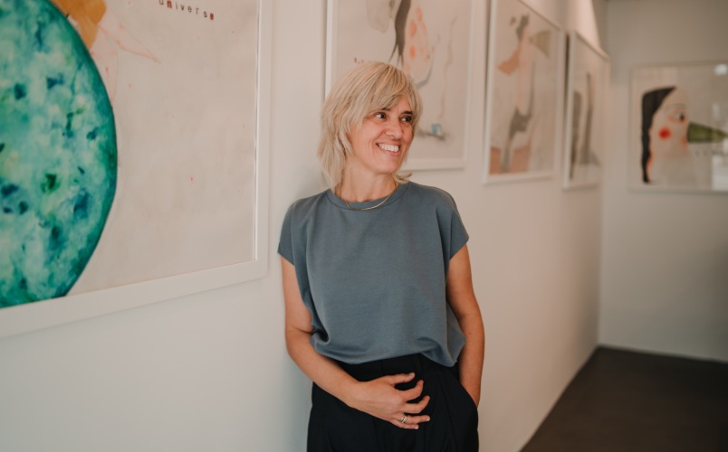 silvia and the spyglass art and neuroscience