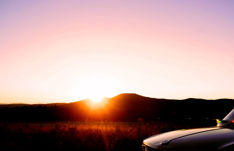 atardecer-coche