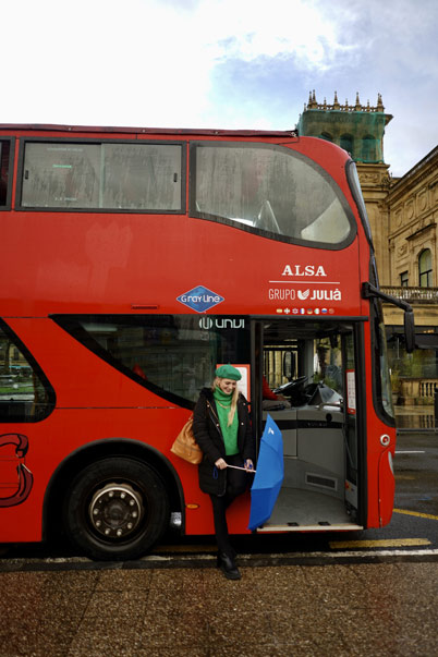 lluvia bus turistico