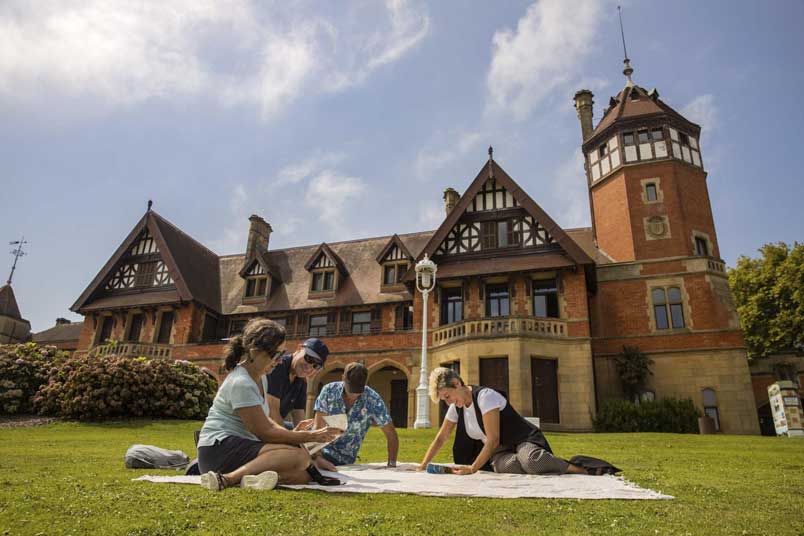 Parques y palacios de Donostia