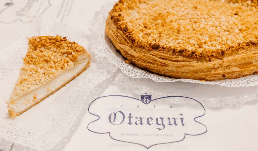 Pantxineta à la pâtisserie Casa Otaegui