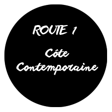 Route des Sculptures contemporaines à la Côte de San Sebastian