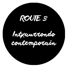 Route des Sculptures contemporaines à Intxaurrondo