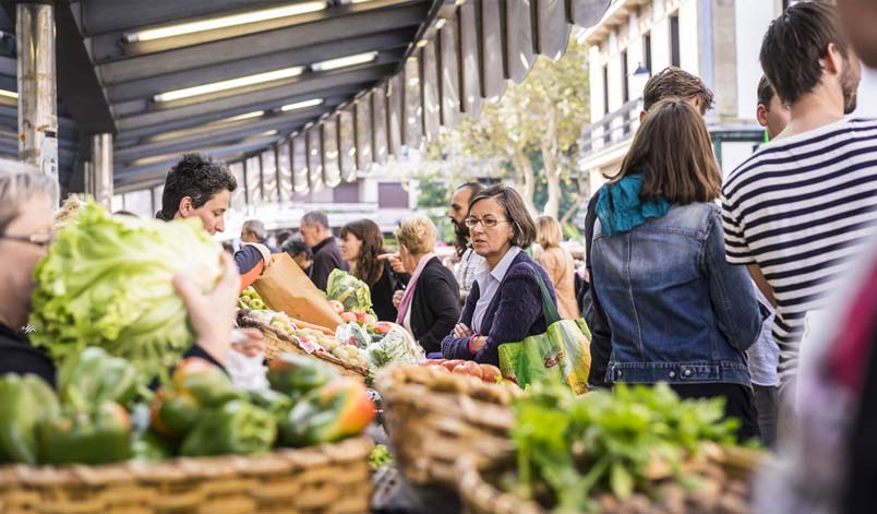 Gourmet markets and shops in San Sebastian