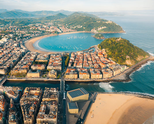 Donostia airetik